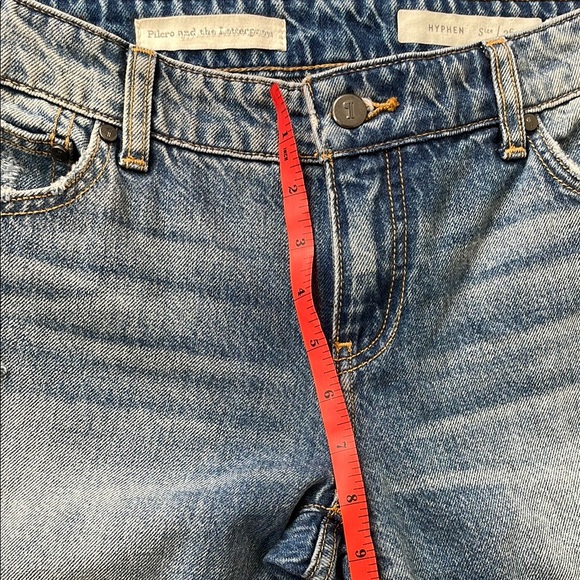 Pilcro and the Letterpress, hyphen, size 26, Frayed Hem denim Jeans - Picture 4 of 14